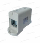 OMU system TUK235240L 2x35-240mm2 CU: 425A, AL: 380A 1 pólus szürke csatlakozókapocs fővezetéki sorkap (TUK235240L)