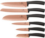 Berlinger Haus Metallic Rosegold Line 6 db-os rozsdamentes acél késkészlet titán bevonattal (BH-2648)