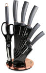 Berlinger Haus Moonlight Collection 8 részes késkészlet titán bevonattal, állvánnyal (BH-2566)