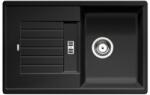 BLANCO ZIA 45 S silgránit mosogatótálca, dugókiemelő nélkül (kávé)