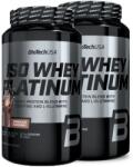 BioTechUSA - ISO WHEY PLATINUM - TEJSAVÓFEHÉRJE IZOLÁTUM - 2 X 908 G