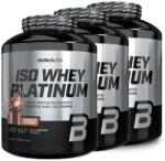 BioTechUSA - ISO WHEY PLATINUM - TEJSAVÓFEHÉRJE IZOLÁTUM - 3 X 1816 G