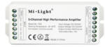 MiBOXER / Mi-Light Jelerősítő , Monokróm/CCT/RGB/RGBW/RGB-CCT szalagokhoz , 180 Watt , 5 csatorna , 5x6 Amper , Miboxer (Mi-Light) , PA5 (PA5)