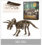 Mamido Set arheologic dinozaur - schelet Triceratops 3D schelet MT1549 (MT1549)