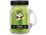 Beamer Candle Smoke Killer illatgyertya üvegedényben, füllel és fém kupakkal - Skinny Dippin’ Lime in the Coco - kicsi (BC-7429)