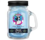 Beamer Candle Smoke Killer illatgyertya üvegedényben, füllel és fém kupakkal - Ahhh, That’s Fresh! - kicsi (BC-7405)