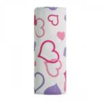 T-tomi prémium minőségű bambusz fürdőlepedő 90x100cm, szívek