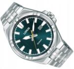 Lorus RH977RX9 férfi acél sportóra, 100M vízálló, dátum kijelző (Zegarek Lorus męski wodoszczelny)