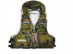MISTRALL mentőmellény, Size XL, terepszínű, 80-95kg felhajtóerő, fényvisszaverő elemekkel (AM-6009454)