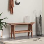 vidaXL pad Természetes 100 x 30 x 50 cm Tömör újrahasznosított fa (42012362)