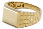 Ékszershop Arany pecsétgyűrű rácsos mintával (1328941)