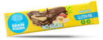 Brain Foods gluténmentes ostyaszelet csokoládéba mártott, földimogyorós, kakaós krémmel töltött, édesítőszerekkel 40 g