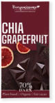 Bio Benjamin bio vegán fekete csokoládé chia grapefruit 60 g