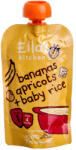 Ellas Kitchen bio banán sárgabarack bébirizs bébiétel 120 g - vitalora
