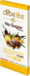 DIBETTE NAS ananász ízű homoktövis krémmel töltött étcsokoládé HCN, 80g Laktózmentes maltittal, 52% kakaó