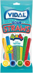 Vidal gumicukor sour straws 4 íz x 4 szín 90 g