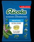 Ricola cukorka extra erős mentol zacskós 75 g