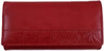  Charlotte 62672 piros hátul kártyatartós bőr pénztárca