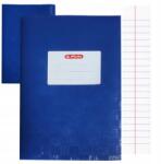 Herlitz A5-ös füzet, vonalas, 60 lapos, margóval, Herlitz (zeszyt+okładka)