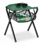 Relaxdays Turisztikai horgászszék, kempingszék, hordozható (uhgfds)