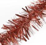  Karácsonyi girland, boa, rosegold színű, 15cm széles és 2m hosszú