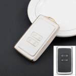  Renault 4 gombos kártyaház TPU tok fehér arany (TRE045AFH)