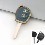  Suzuki 2 gombos TPU védőtok kék arany (TSU008AKE)