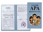  Legjobb Apa - Díjazott Bizonyítvány (CQ06549)