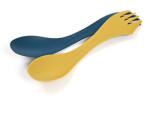 Light My Fire Spork Original 2 Pack Bio Evőeszköz - yellow/navy - Medium