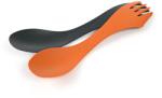 Light My Fire Spork Original 2 Pack Bio Evőeszköz - orange - Medium 2 szt