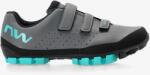 Northwave Hammer Női kerékpáros cipő - dark grey/turquoise - 38