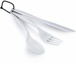 GSI Outdoors Tekk Cutlery Set Evőeszköz - gray