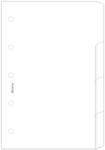 FILOFAX Elválasztó lapok Bianco 4 regiszter Mini Fehér
