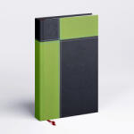 Realsystem Prémium M, B6 heti beosztású zsebnaptár, Zöld