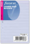FILOFAX Jegyzetlapok Vonalas Pocket Levendula