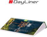 Dayliner Magyarország, képes fekvő asztali naptár DL, Zöld