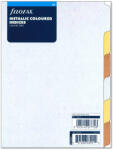 FILOFAX Elválasztó lapok Bianco 6 regiszter A5 Metallic