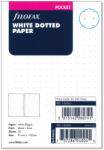 FILOFAX Jegyzetlapok Bullet (pont) Pocket Fehér