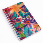 Realsystem SP-3 mini, heti beosztású spirálos naptár, Akvarell