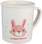 Canpol babies Műanyag Füles Pohár 170 ml - Nyuszi