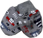 Wikids Karmolás Elleni Pamut Kesztyű -Szürke Autós