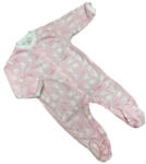 Bomer Pamut Ujjas Rugdalózó - Rózsaszín Nyuszis 68