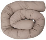 Wikids Ágyrácsvédő hengerpárna 200cm - Mogyoró