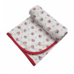 Vaganza Pamut Mintás Takaró 70x90 cm - Rózsás