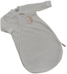 Wikids Hosszú Ujjú Plüss Hálózsák - Törtfehér Sünis 56/62