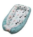 Wikids babafészek kókuszbetéttel - Menta / Barack Őzikés