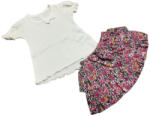 Nicol Lea Lányka Nyári Pamut Szett - Rózsaszín Virágos 68