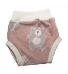 Wikids pamut pelus nadrág - Rózsaszín jegesmacis - 62