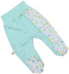 EEVI Pamut bébi nadrág - Világos Kék Virágos 56