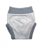 Wikids pamut pelus nadrág - Kék elefántos - 62